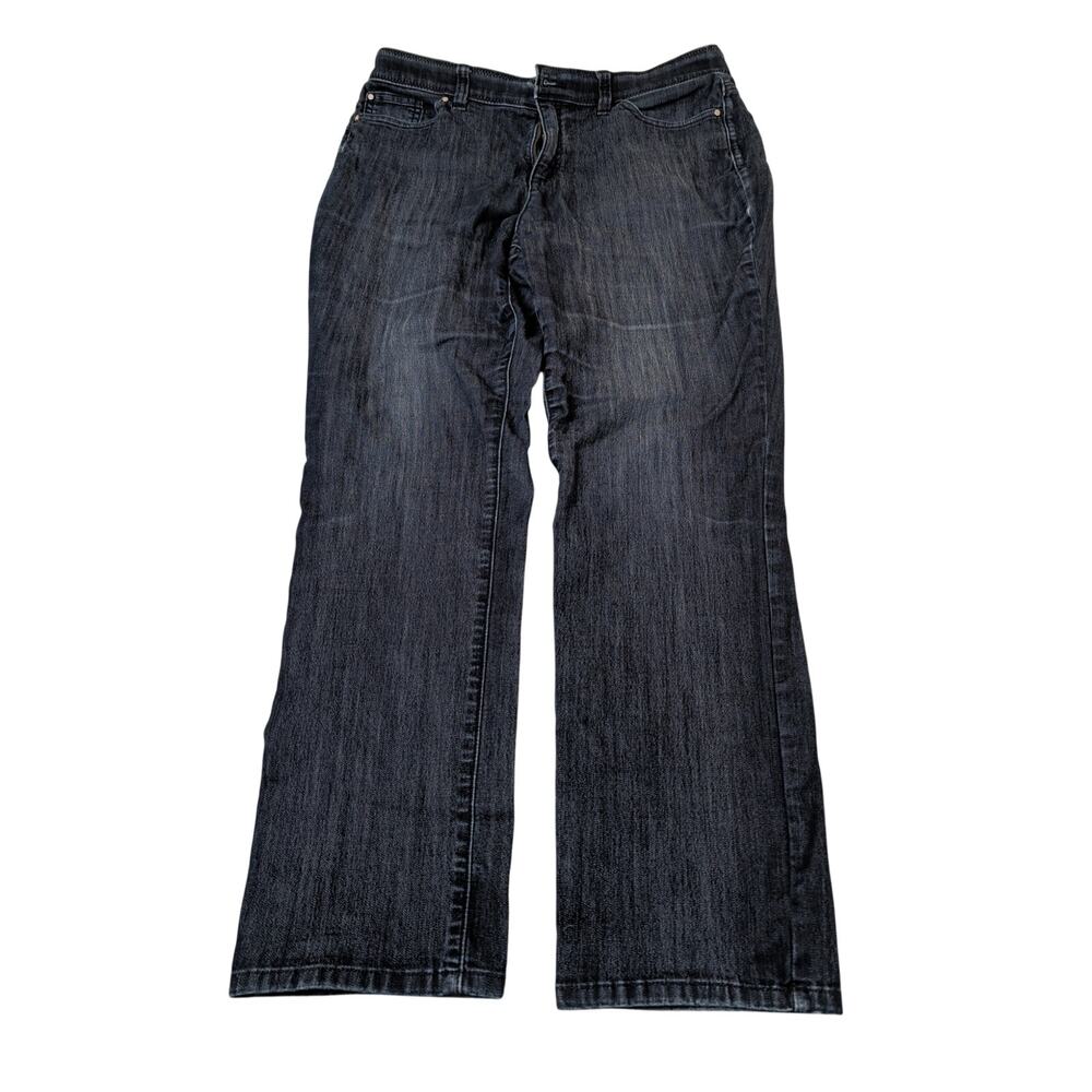 Chicos Women's Fabulously Slimming Dark Wash Jeans Stretch 1.5